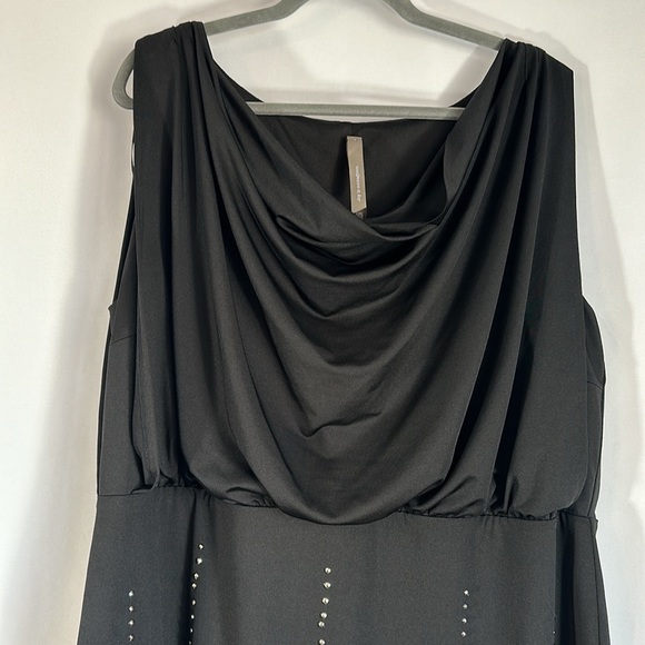 Penningtons Black & Silver Studded Mini Dress - Picture 2 of 7